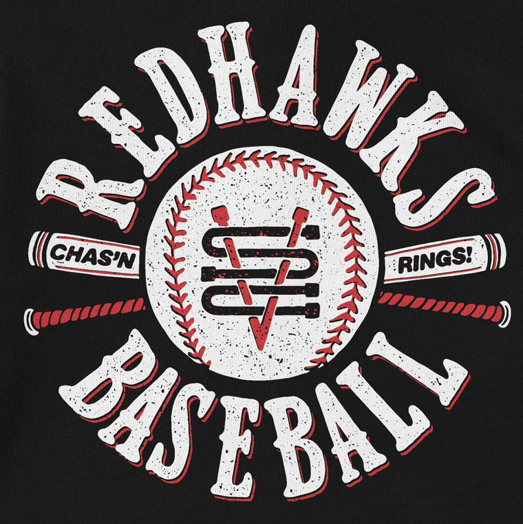 RedHawks Baseball (Chas'n Rings) Unisex hoodie