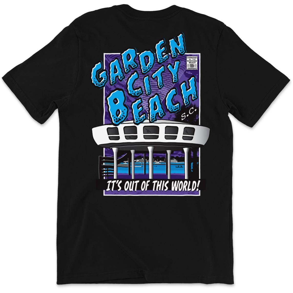 Garden City Beach, SC (UFO House) Unisex T-Shirt