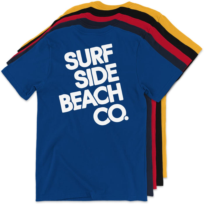 Surf Side Beach Company (Stacked Flynn): Unisex T-Shirt