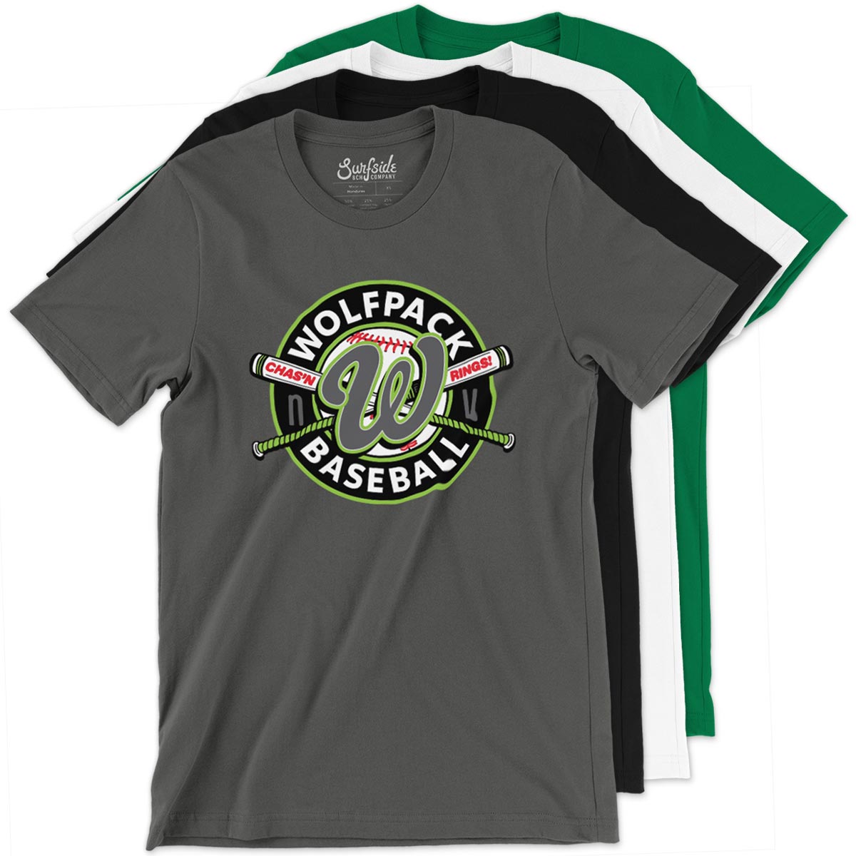KTZ × Advantage cycle baseball shirt Wolfpack Baseball (NVW Circle Cross) Unisex T-Shirt