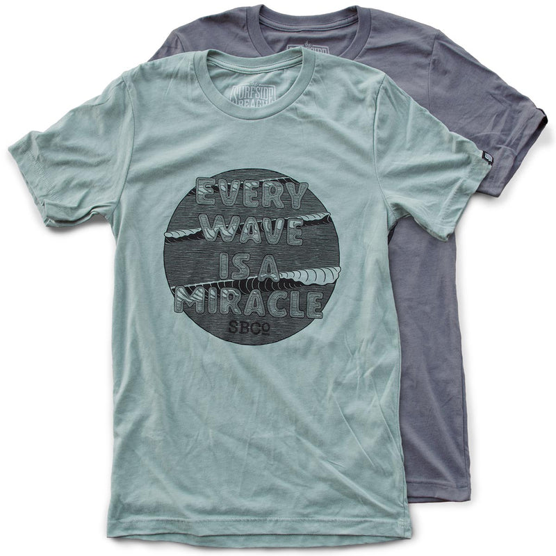 Every Wave is a Miracle premium T-shirts