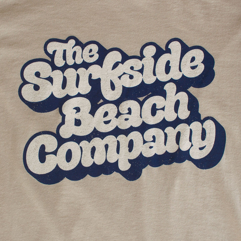 The Surfside Beach Company (Yummy Bubble) premium heather dust T-shirt zoom