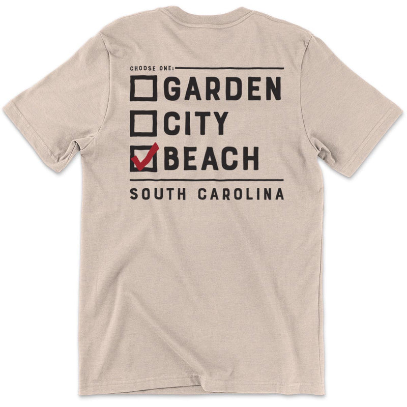 Garden City Beach (Checkbox) Unisex T-Shirt