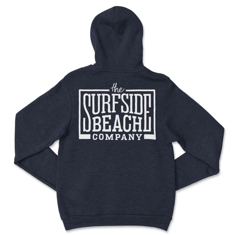 The Surfside Beach Company (Box-Logo) Unisex Pullover Hoodie