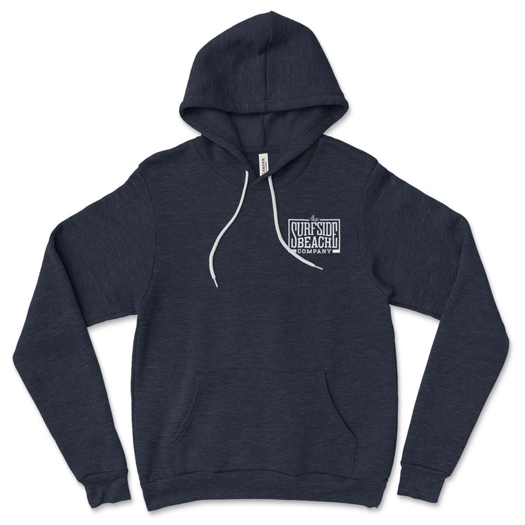 The Surfside Beach Company (Box-Logo) Unisex Pullover Hoodie