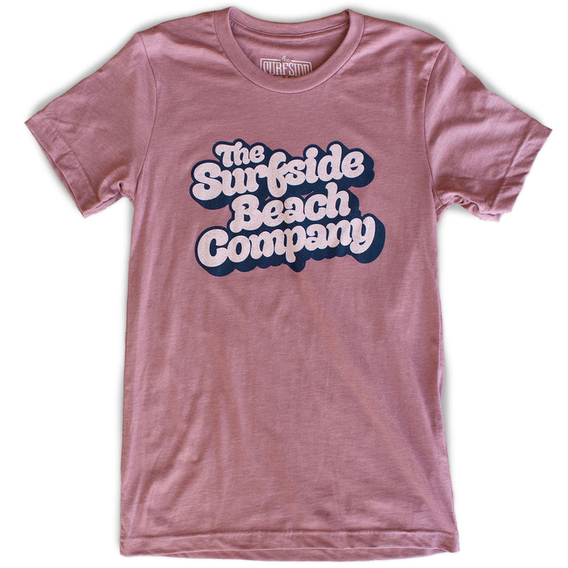 The Surfside Beach Company (Yummy Bubble) premium heather orchid T-shirt