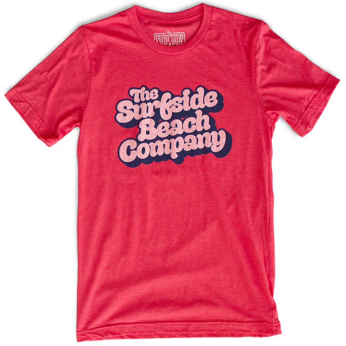 The Surfside Beach Company (Yummy Bubble) premium heather red T-shirt