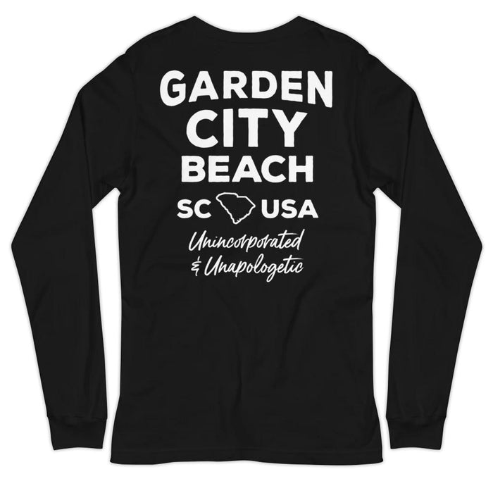 Garden City Beach (Unincorporated & Unapologetic) Unisex Long-Sleeved T-Shirt