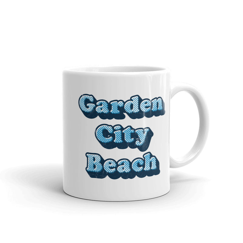 Garden City Beach (Cooper Distressed) Coffee Mug