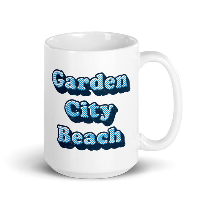Garden City Beach (Cooper Distressed) Coffee Mug