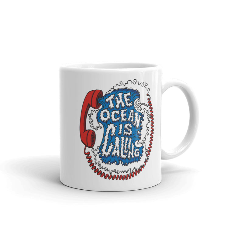 The Ocean is Calling: Coffee Mug