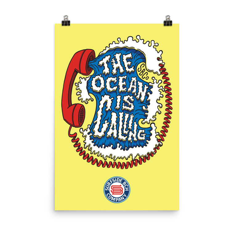 The Ocean is Calling: Poster