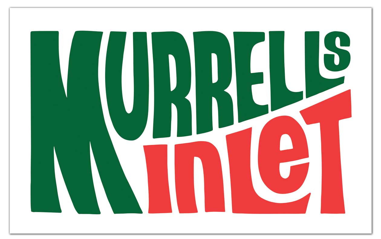 Murrells Inlet (Vintage Dew) Glossy Vinyl Sticker