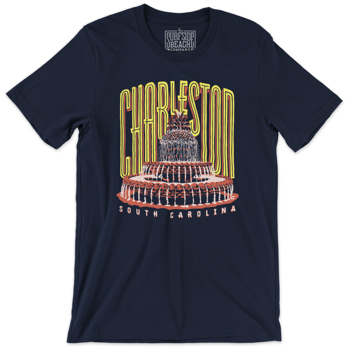 Charleston, South Carolina (Pineapple Fountain) Unisex T-Shirt