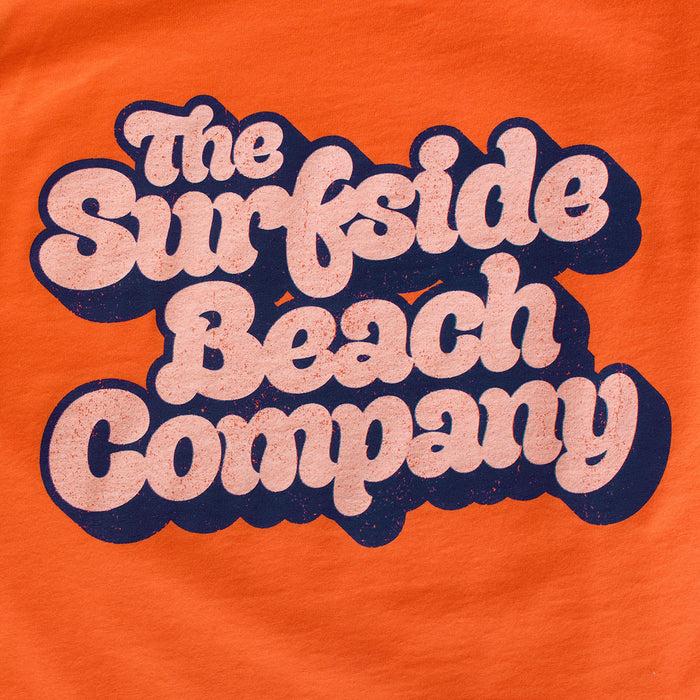 The Surfside Beach Company (Yummy Bubble) premium orange tank-top zoom