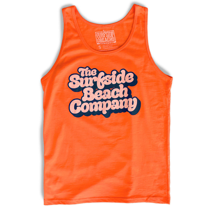 The Surfside Beach Company (Yummy Bubble) premium orange tank-top