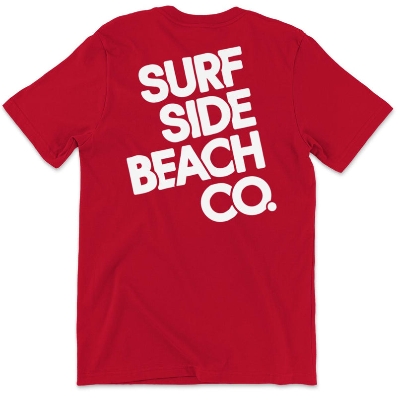 Surf Side Beach Company (Stacked Flynn): Unisex T-Shirt