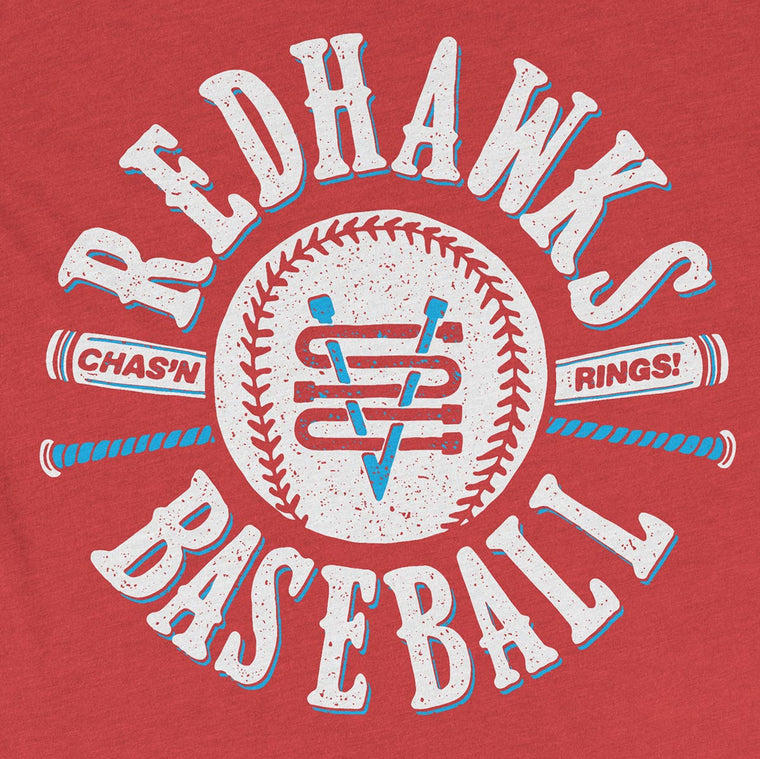 RedHawks Baseball (Chas'n Rings) Unisex T-Shirt