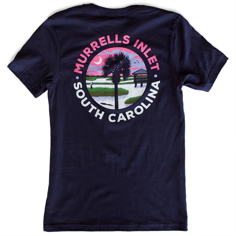 Murrells Inlet premium T-shirt back