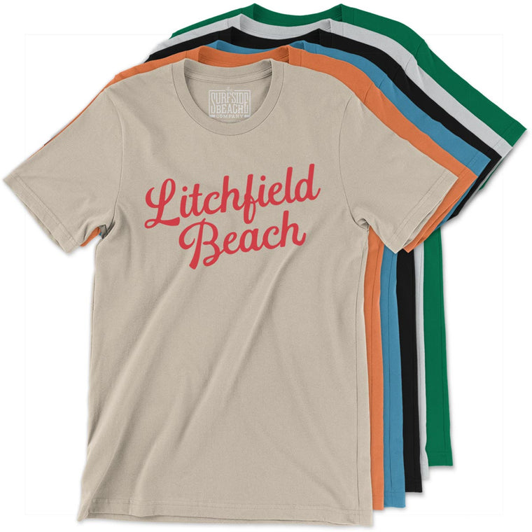 Litchfield Beach (Vintage Seaboard) Unisex T-Shirt
