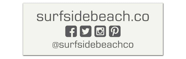 Surfside (Supreme) Glossy Vinyl Sticker