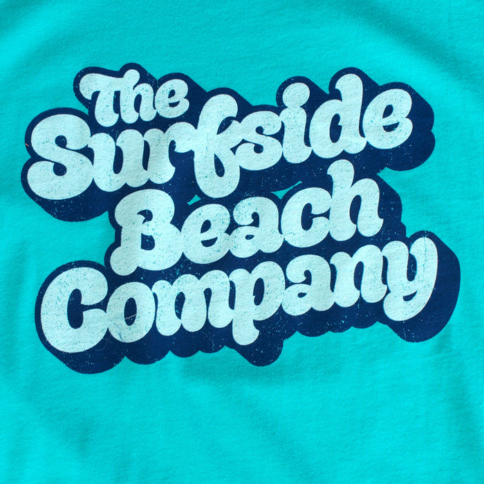The Surfside Beach Company (Yummy Bubble) premium teal tank-top zoom