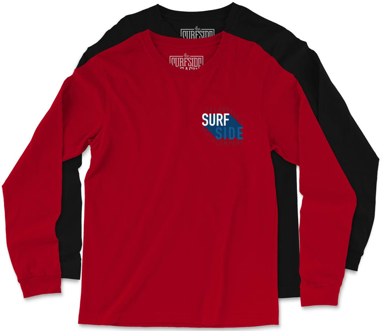 The One & Only Surf Side Beach Company (Escher) Unisex Long-Sleeved T-Shirt