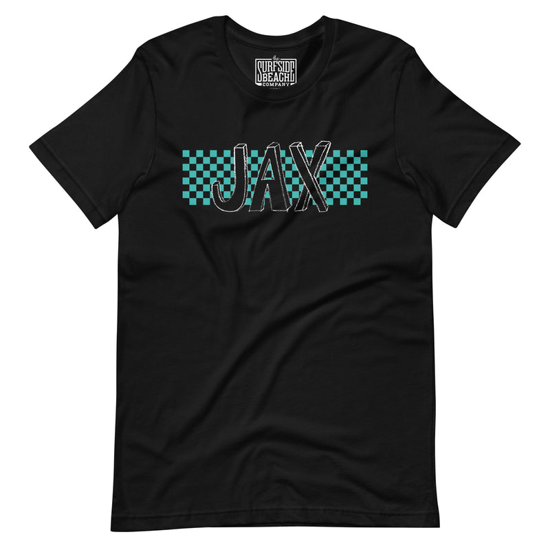 JAX (Checkerboard) Unisex T-shirt