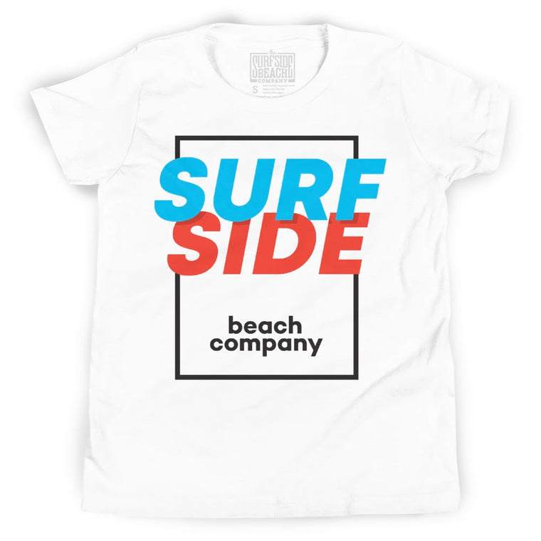 SURFSIDE beach company (shadow box) Youth T-Shirt