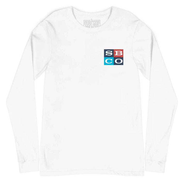 Surfside Beach Co. (Block-45): Unisex Long-Sleeved T-Shirt