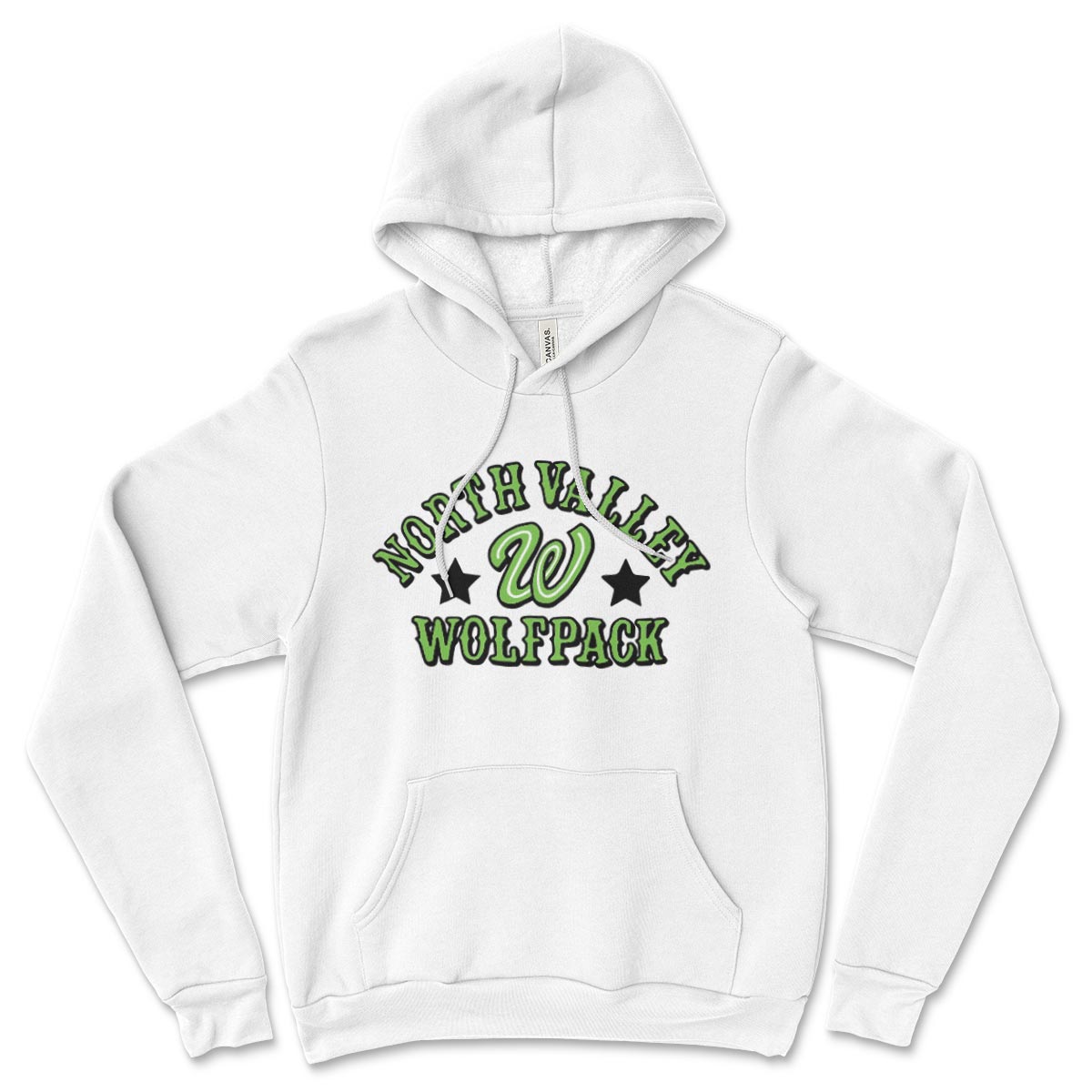 North Valley Wolfpack (Scripted W) Unisex hoodie