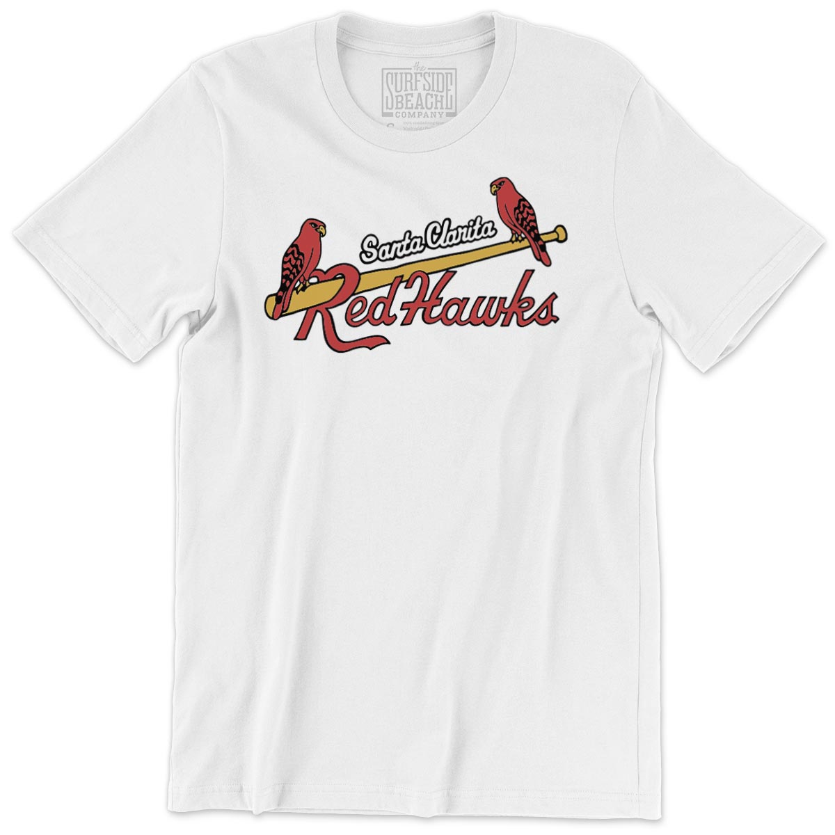 Santa Clarita RedHawks (Birds on a Bat) Unisex T-Shirt