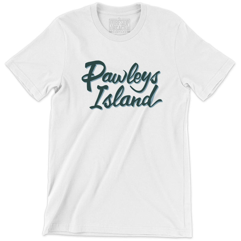 Pawleys Island (Sign Script) Unisex T-Shirt