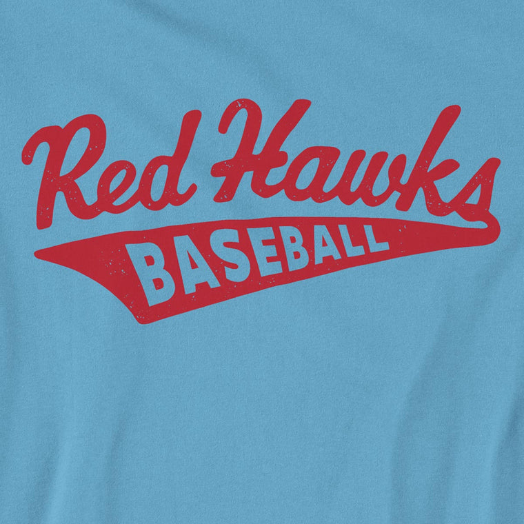 RedHawks Baseball (Cotton Script) Unisex T-Shirt