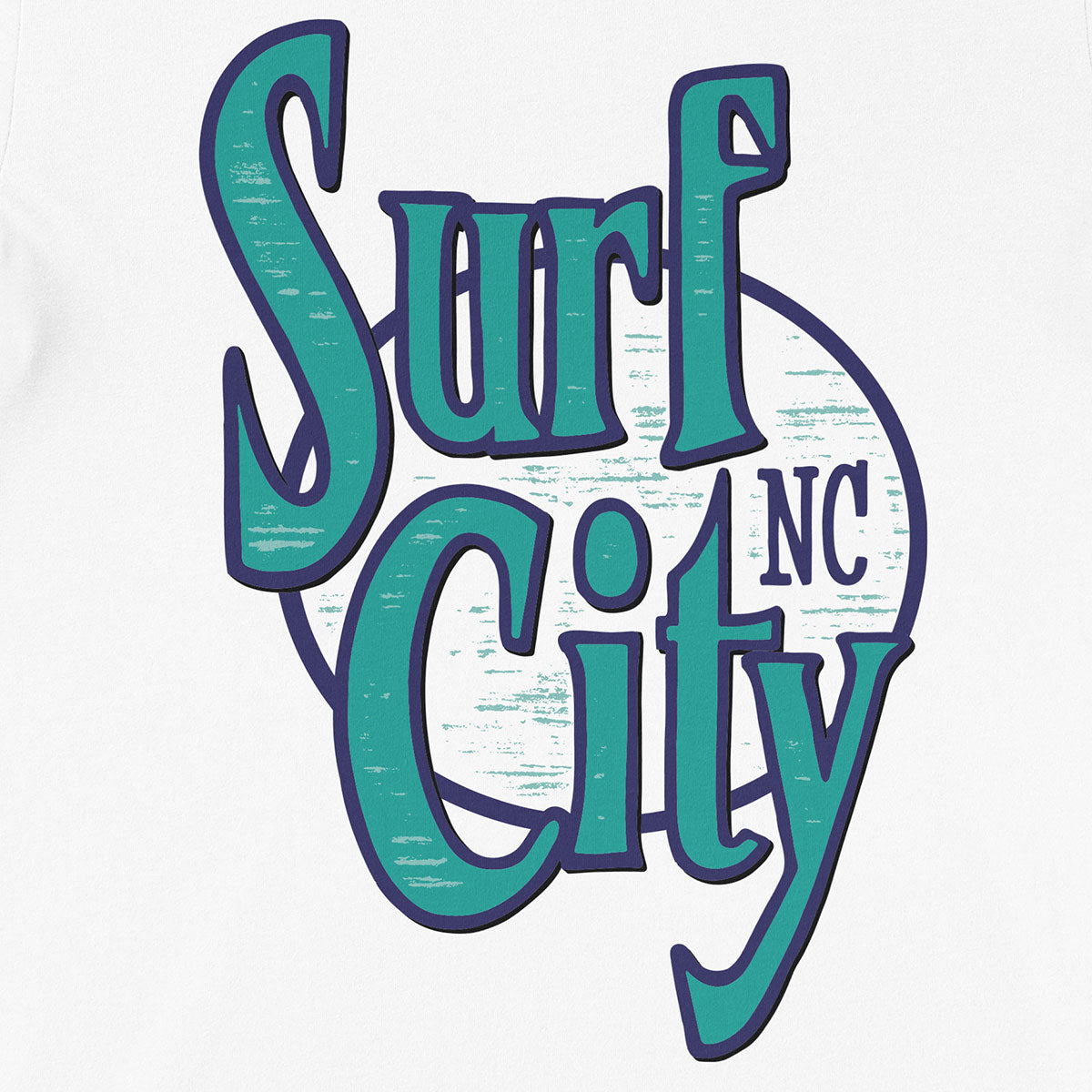 Surf City (NC) unisex T-Shirt Brown / M