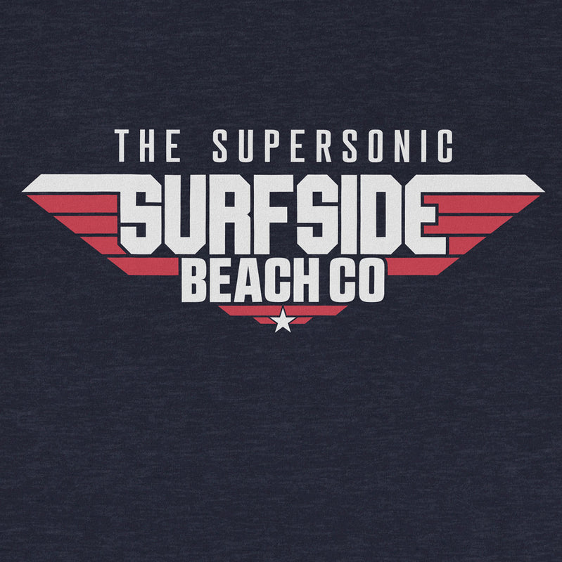 The Supersonic Surfside Beach Co (North Island) Unisex T-shirt