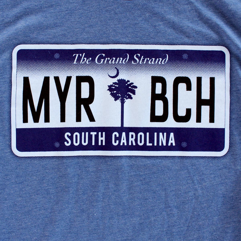 Myrtle Beach license plate premium T-Shirt zoom