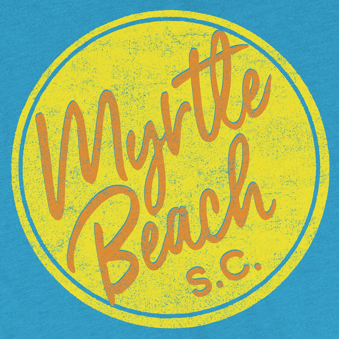 Myrtle Beach S.C. (Circle Post) Unisex T-Shirt